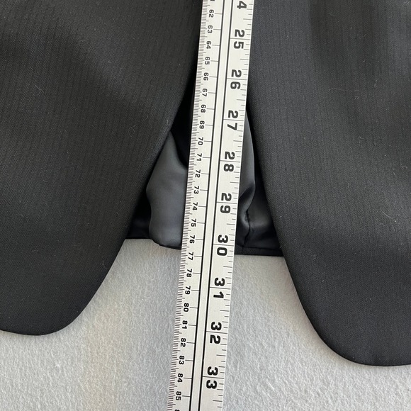 Canali‎ Bloomingdales Black Blazer Super 120s Made In Italy Men's 52C 100% Wool - Picture 6 of 10